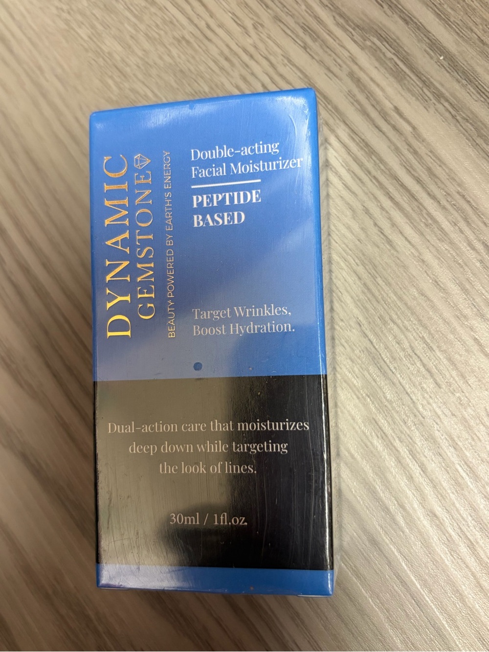 Dynamic Gemstoney Double-Acting Peptide Facial Moisturizer - Blue